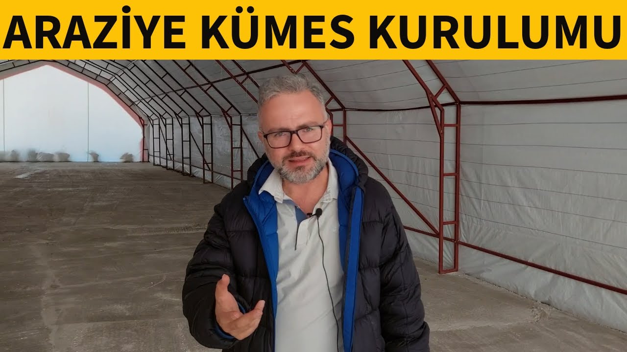 ÇADIR KÜMESTE 4.000 KAPASİTE KAFES YUMURTA TAVUĞU ÇİFTLİĞİ KURUYORUZ !