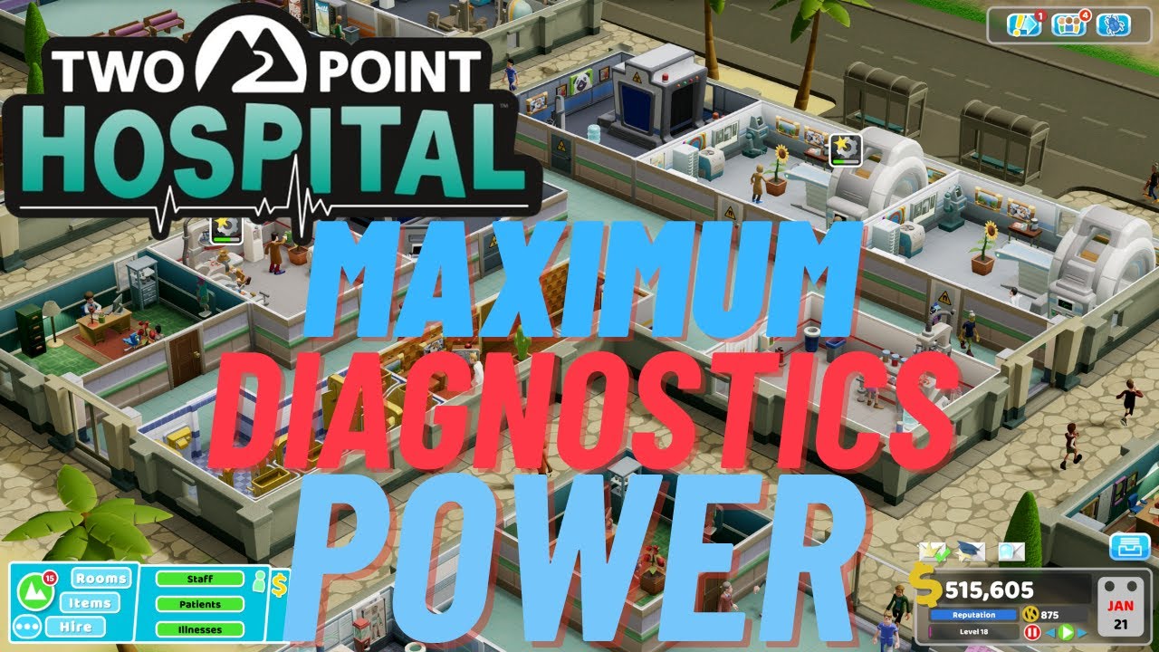 Ultimate Diagnosis Wing! - Two Point Hospital
