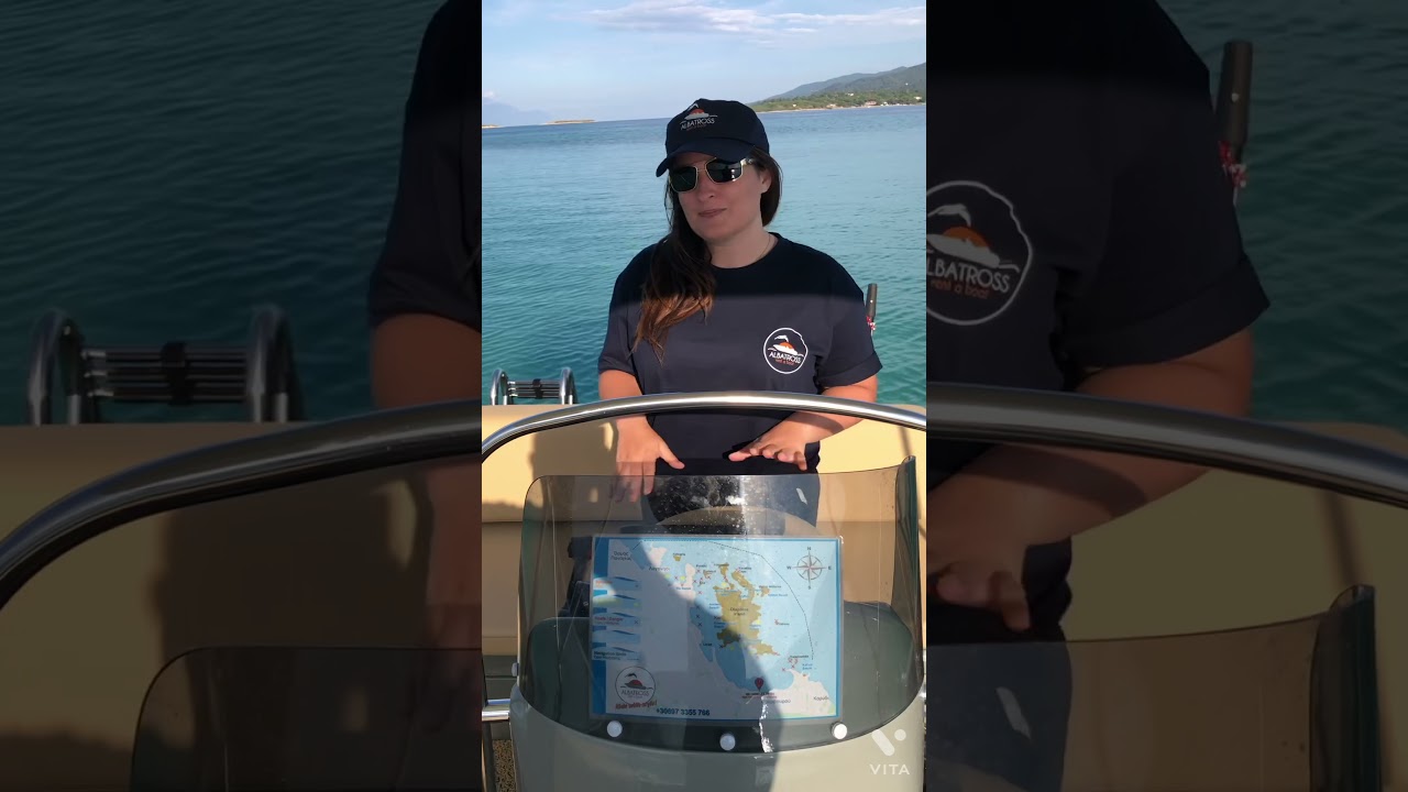 Albatross Rent a Boat Vourvourou - Tutorial lesson in Vourvourou Sithonia - Diaporos
