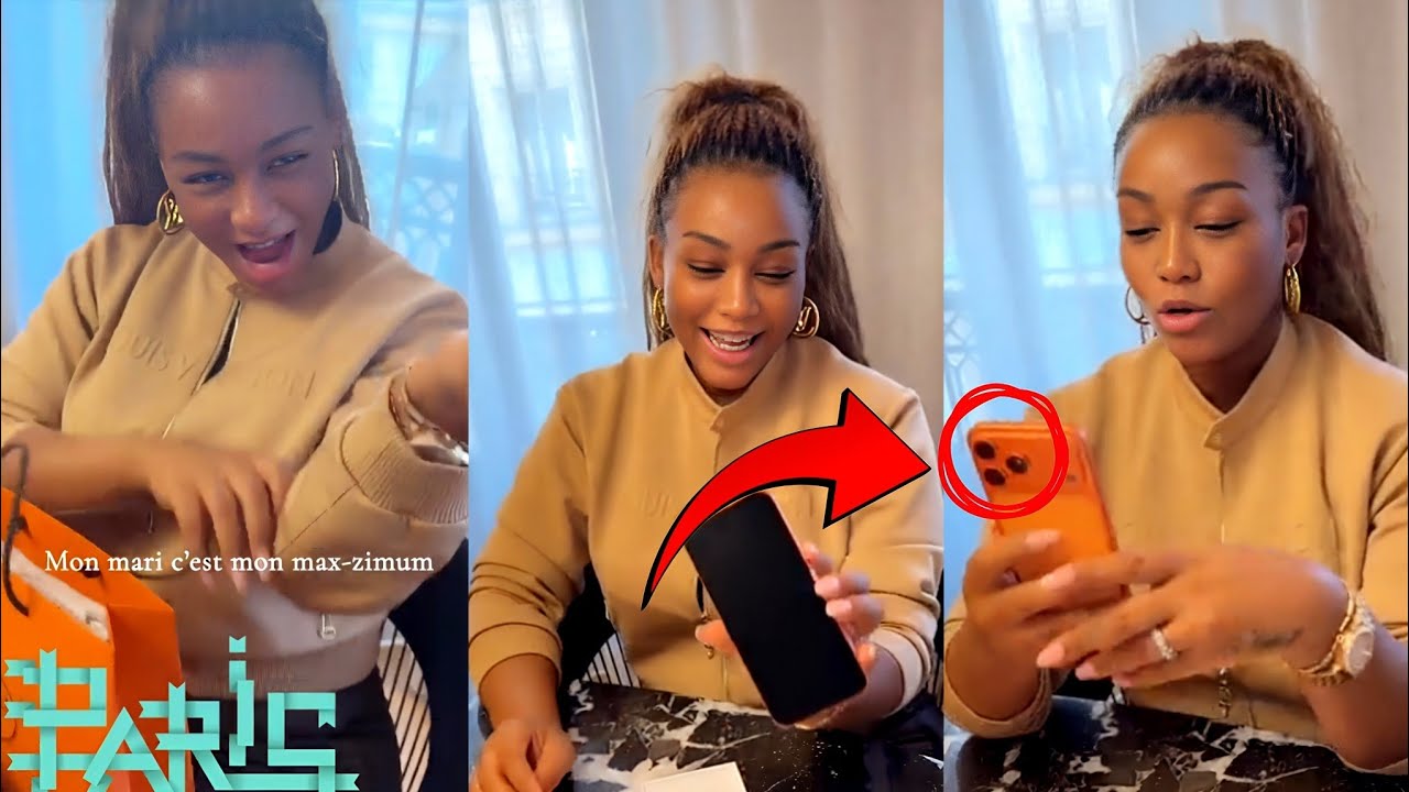 Mon mari m'a offert un IPhone 17 pro ❤🥰🥰