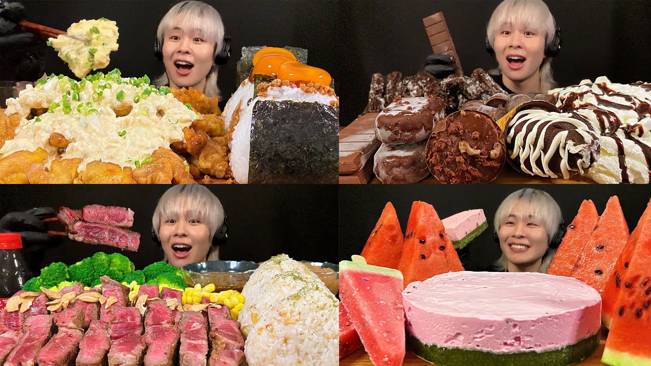 ASMR 2023年8月上旬まとめ【咀嚼音】