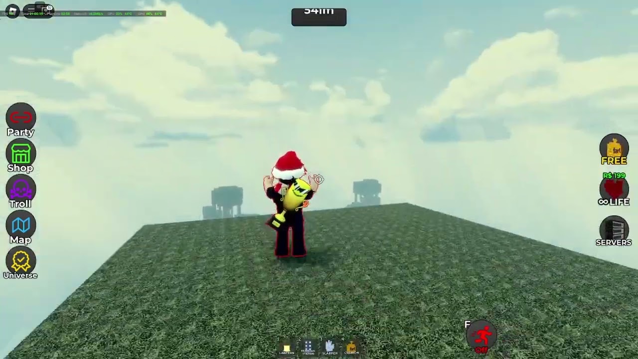 gravity obby 500 to 600M WR (&tilde;1:40)