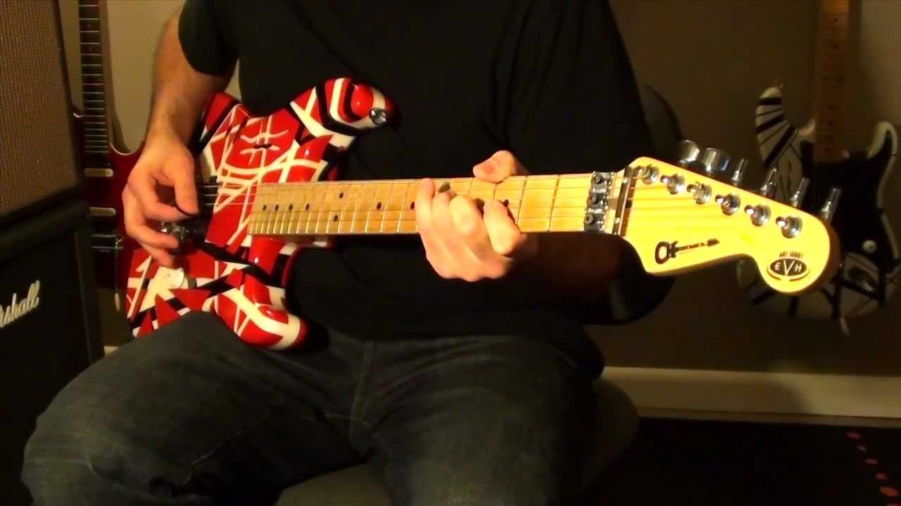 'Runnin' With The Devil' - Van Halen (cover w/ backing track)