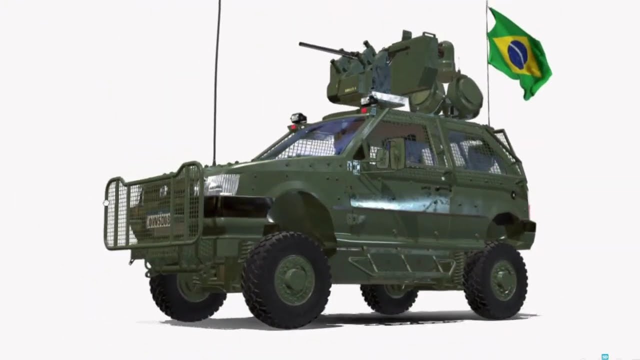 Brazil's Deadliest Sleeper: FIAT UNO 4x4 Military Vehicle LEAKED? | Amazon Jungle Special Forces