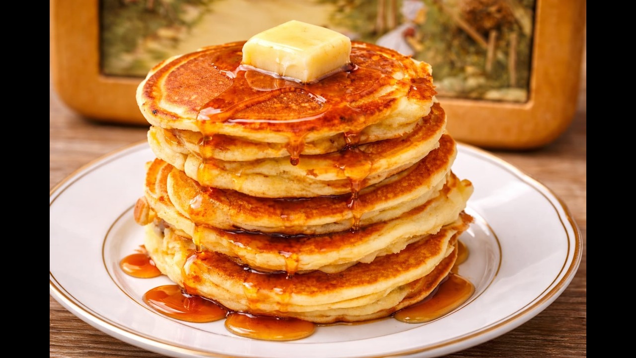 Easy BANANA PANCAKES Recipe | Fluffy & Quick Breakfast
