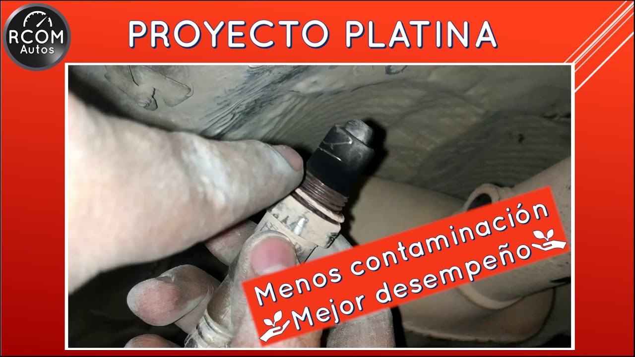 Como cambiar el sensor de oxigeno (después del catalizador) de un Nissan Platina o Renault Clio