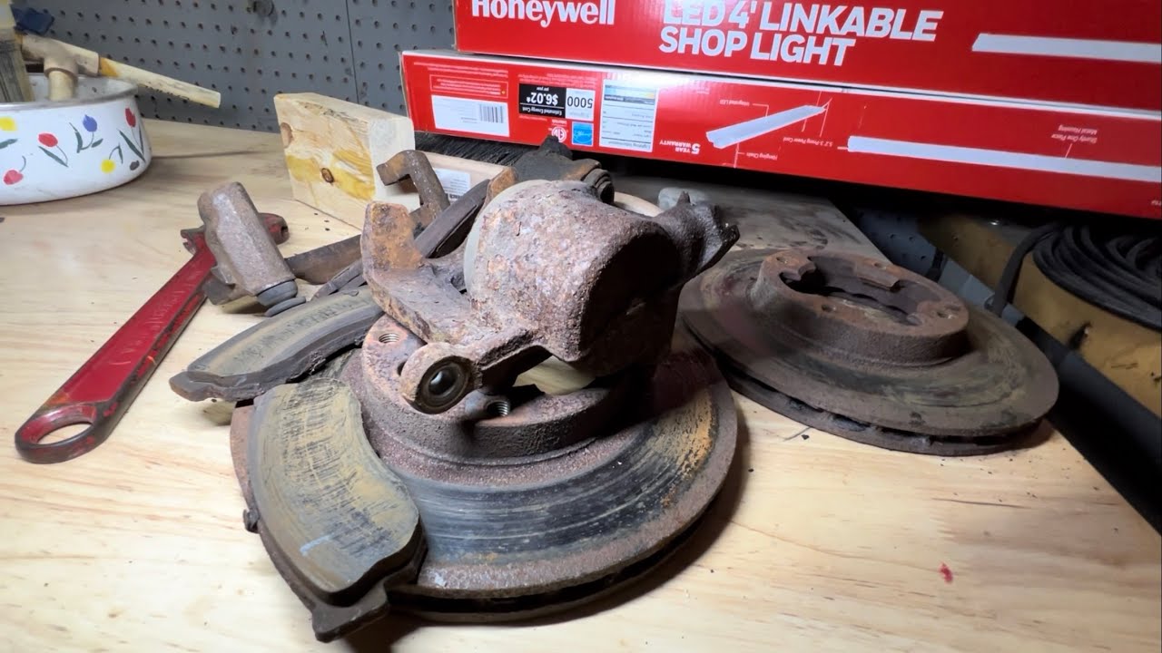 Subaru Justy -Part 28- Front Brakes, E-brake, Sway Bar & Fuel Area Installed!!!!