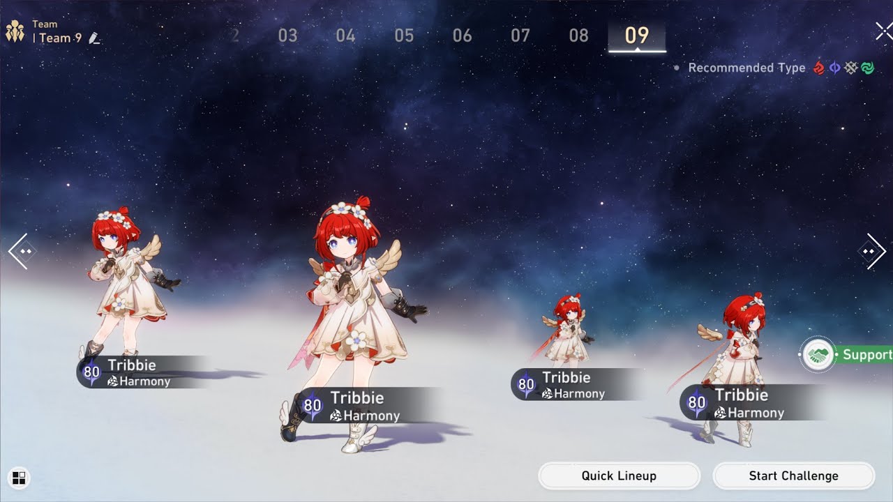 4 TRIBBIE Duplicate Team Showcase Deleting All Weekly Boss | Honkai Star Rail