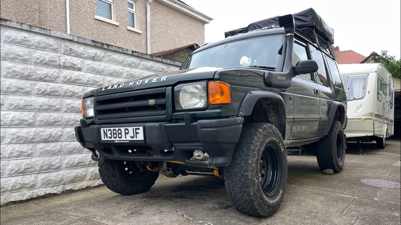 Discovery suspension lift day 4