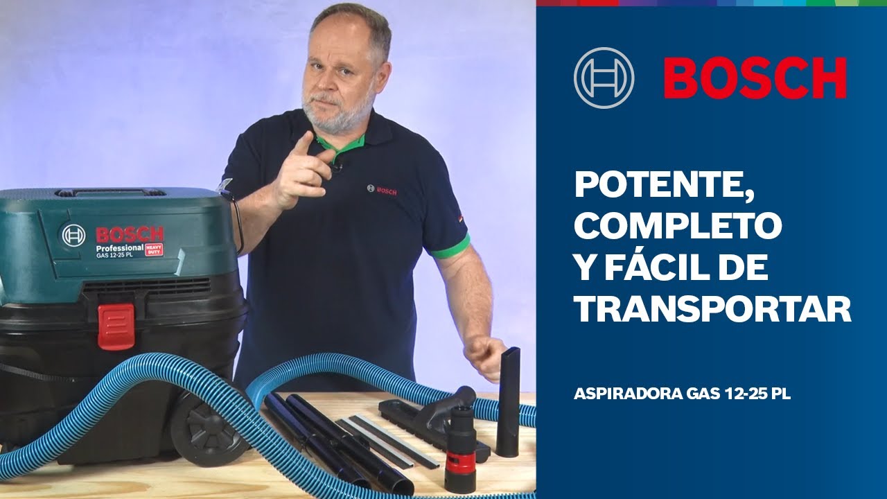 ¡Potente, completo y fácil de transportar! - Aspiradora GAS 12-25 PL