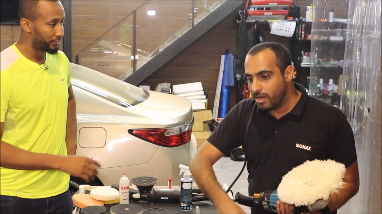 الفرق بين اجهزة التلميع  rotary vs dual action