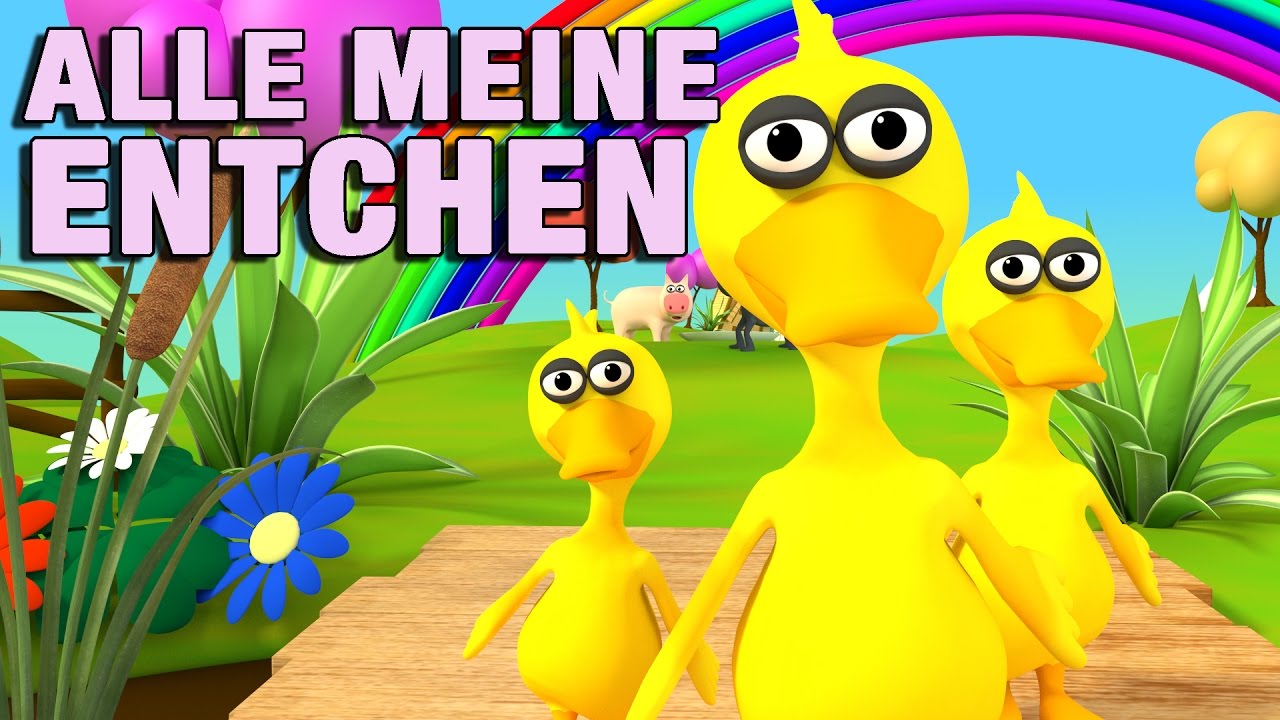Alle meine Entchen - Kinderlieder zum Mitsingen - Kindermusik