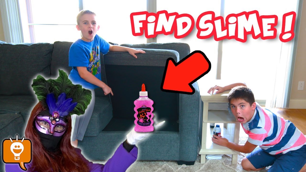 FIND Your Slime Ingredients! GAME TRIXSTER Challenge Hunt on HobbyFamilyTV