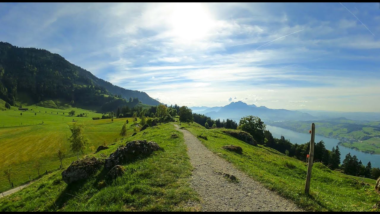 Rigi Seebodenalp-Rundweg, Luzern, Schweiz