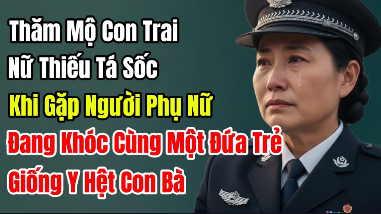 Thăm Mộ Con Trai, Nữ Thiếu Tá Sốc Khi Gặp Người Phụ Nữ Đang Khóc Cùng Một Đứa Trẻ Giống Y Hệt Con Bà