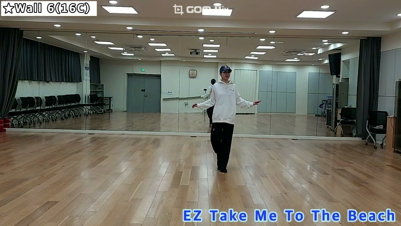 EZ TAKE ME TO THE BEACH LINE DANCE, Guy Dubé & Nancy Milot(Dember 2024)