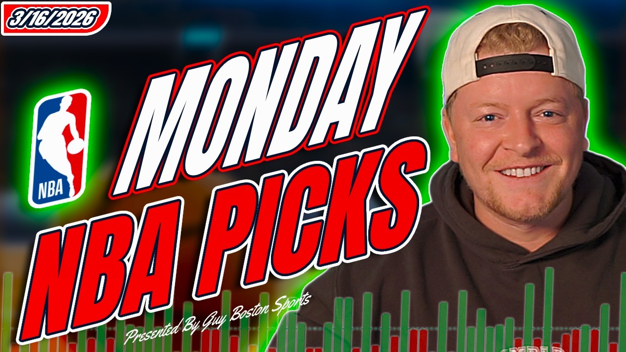 NBA Picks Today Monday 3/16/2026 | FREE NBA Best Bets, Player Props, and Predictions!