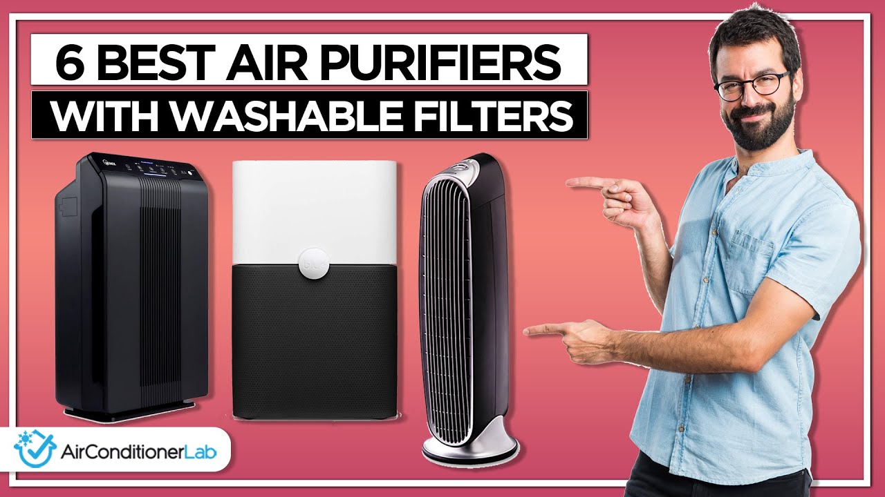 6 Best Air Purifiers With Washable Filters