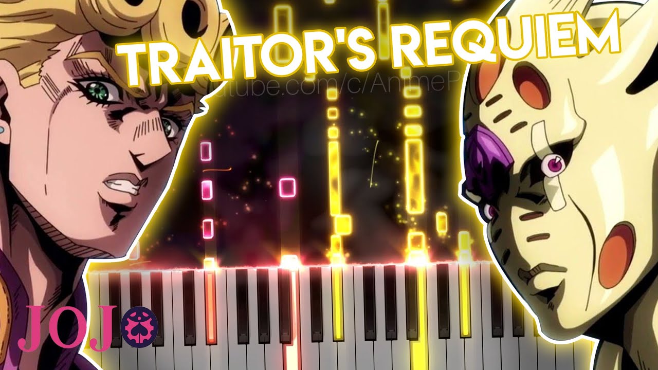 Traitor's Requiem - JoJo's Bizarre Adventure: Golden Wind OP 2 | Daisuke Hasegawa (piano)