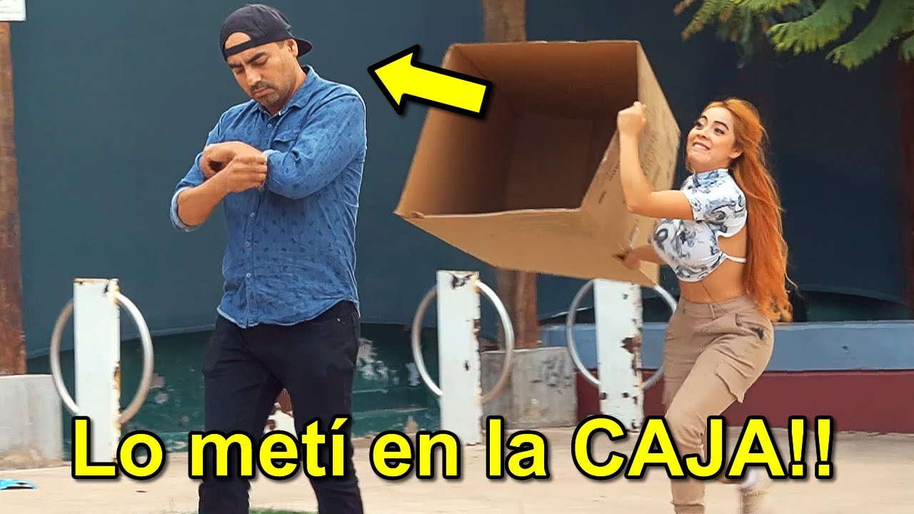 Los METI en la CAJA!! (Broma PESADA!!) - Lily Hurtado