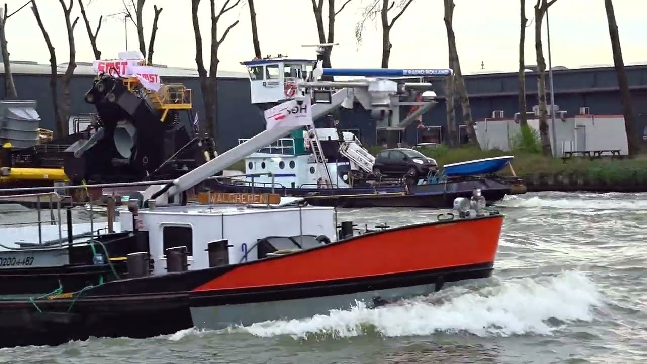 ⚓️Interessante scheepvaart op het Amsterdam Rijnkanaal 26 03 2024