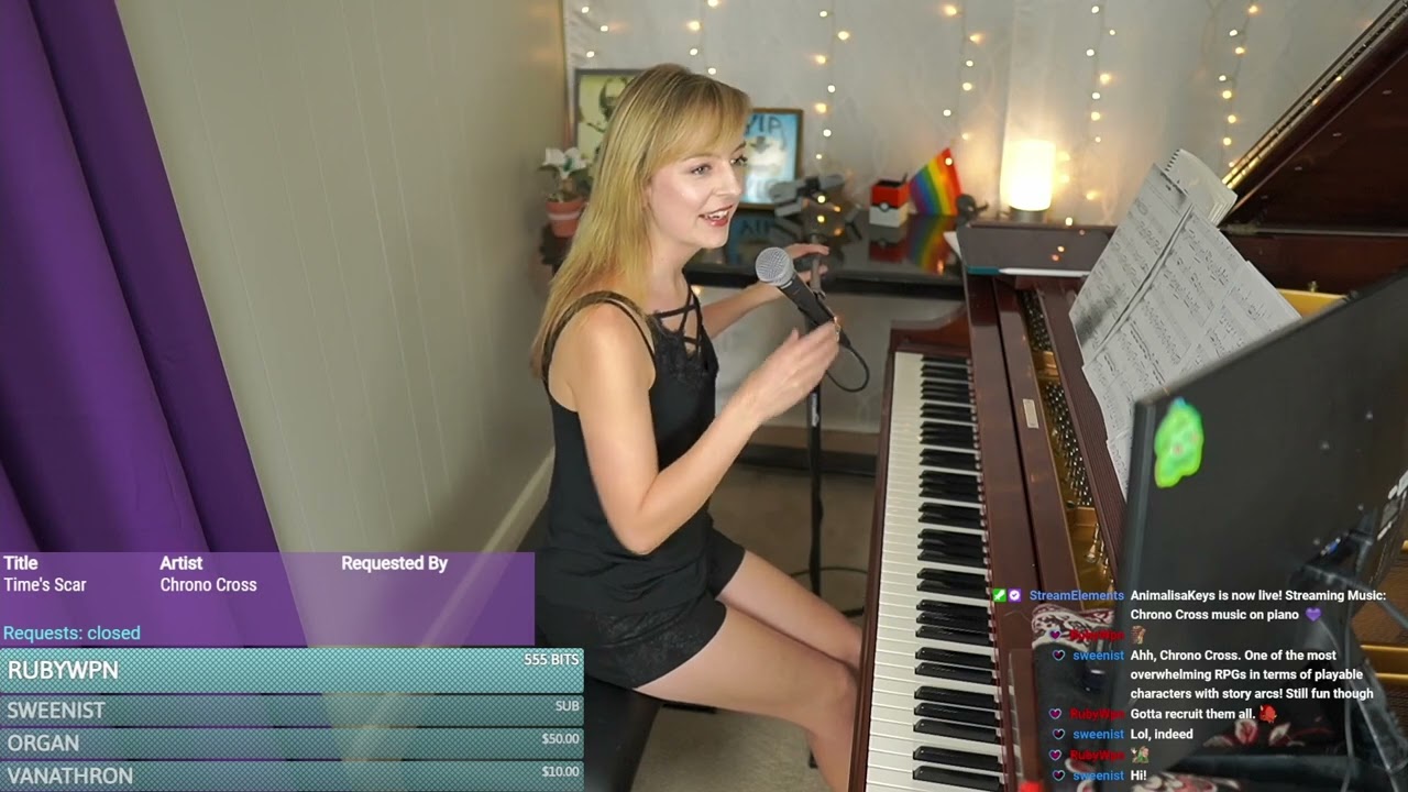 Chrono Cross OST Livestream (Solo Piano)
