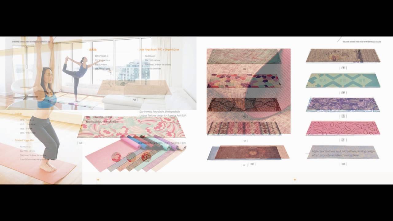 manufacturer of yoga mats from Sunrisetech in China