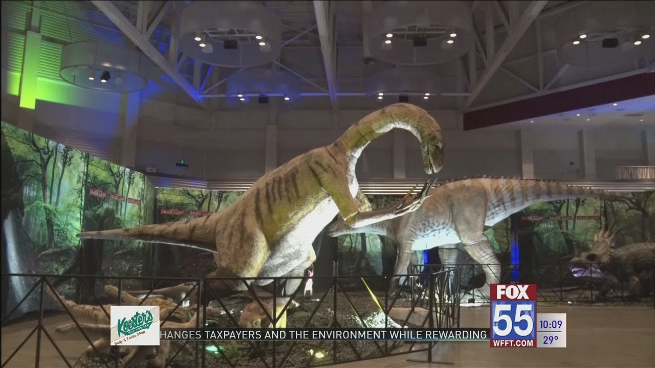 Jurassic Quest, interactive dinosaur exhibit, comes to War Memorial Coliseum this weekend