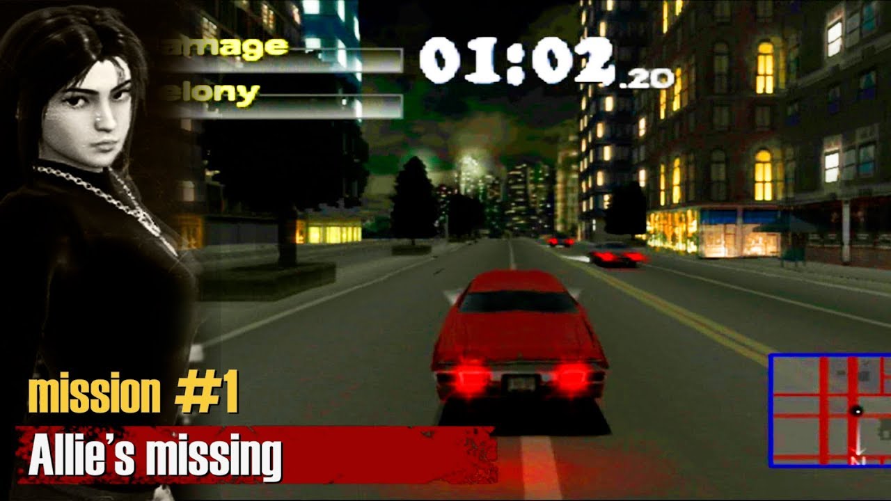 DRIVER 2 - Dr. Shemp's Mission: The Allie Problem — Mission #1: Allie's missing