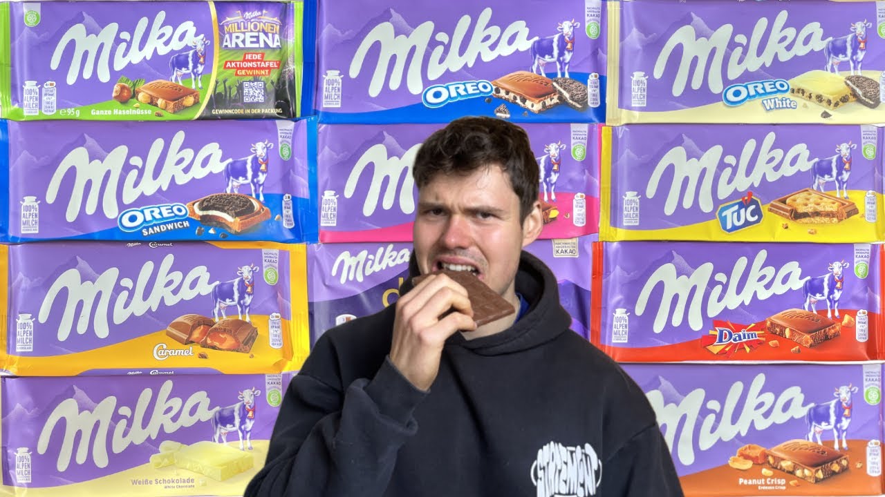 Ultimatives Milka Tafelschokolade Ranking!
