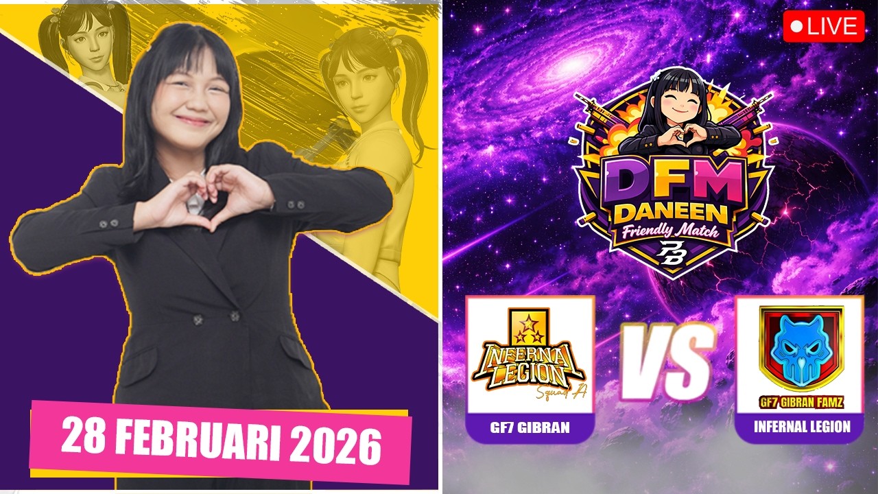 🔴LIVE POINT BLANK DANEEN FRIENDLY MATCH - INFERNAL LERGION VS GF7 GIBRAN