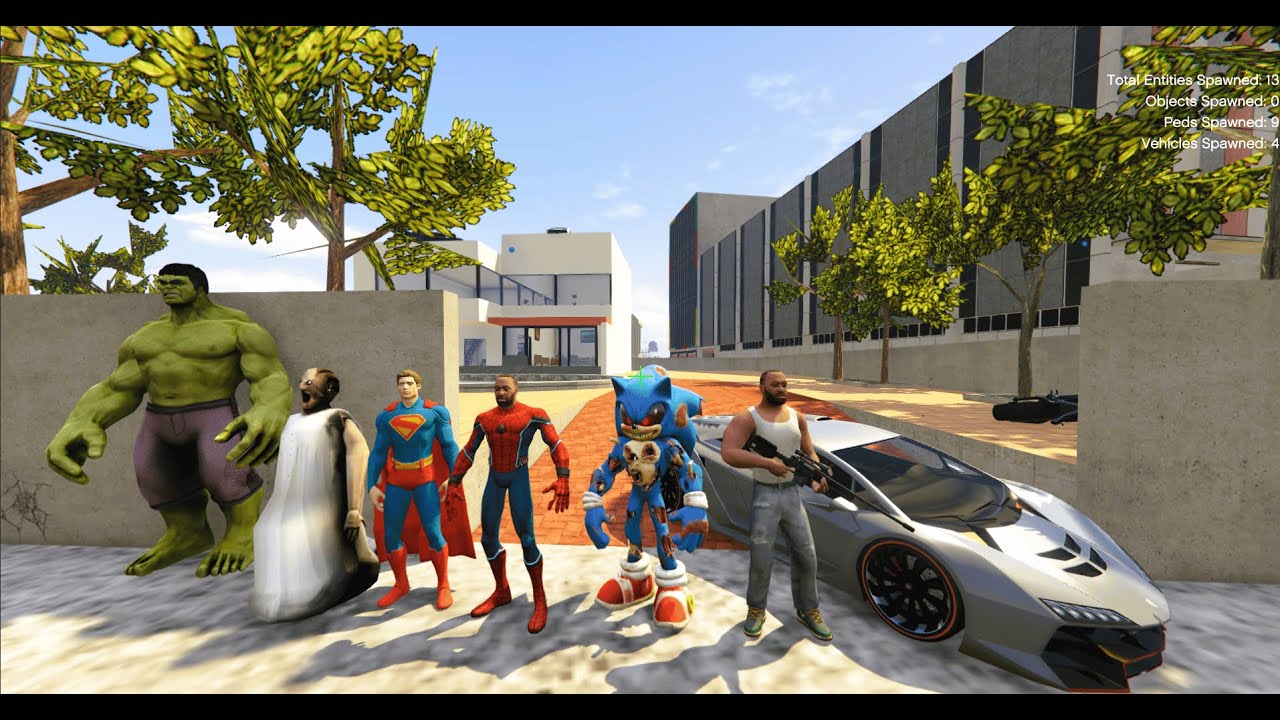 😱FRANKLIN PLAY HIDE AND KILL WITH AVENGERS  IN INDIAN BIKE DRIVNG 3D
