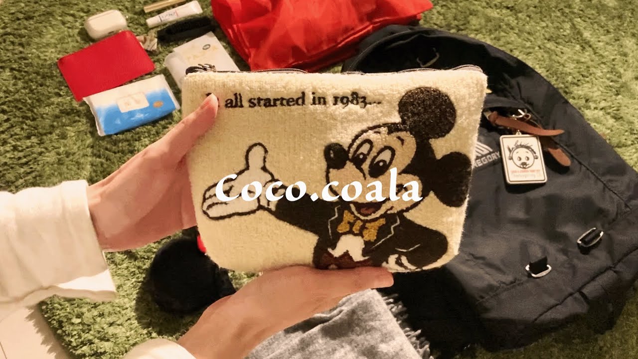 ディズニー前日の準備ルーティーン | パッキング | 買い出し | スキンケア | ネイル