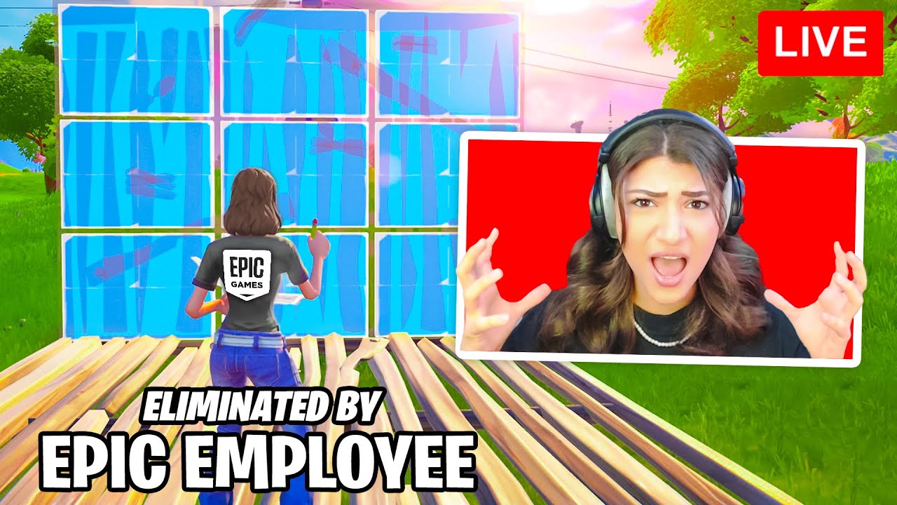 Я троллил свою девушку из Fortnite, играя роль эпического сотрудника...