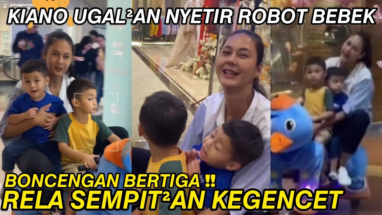 KIANO UGAL²AN NYETIR ROBOT BEBEK.. KENZO KEGENCET RELA SEMPIT²AN YANG PENTING BAHAGIA SEDERHANA