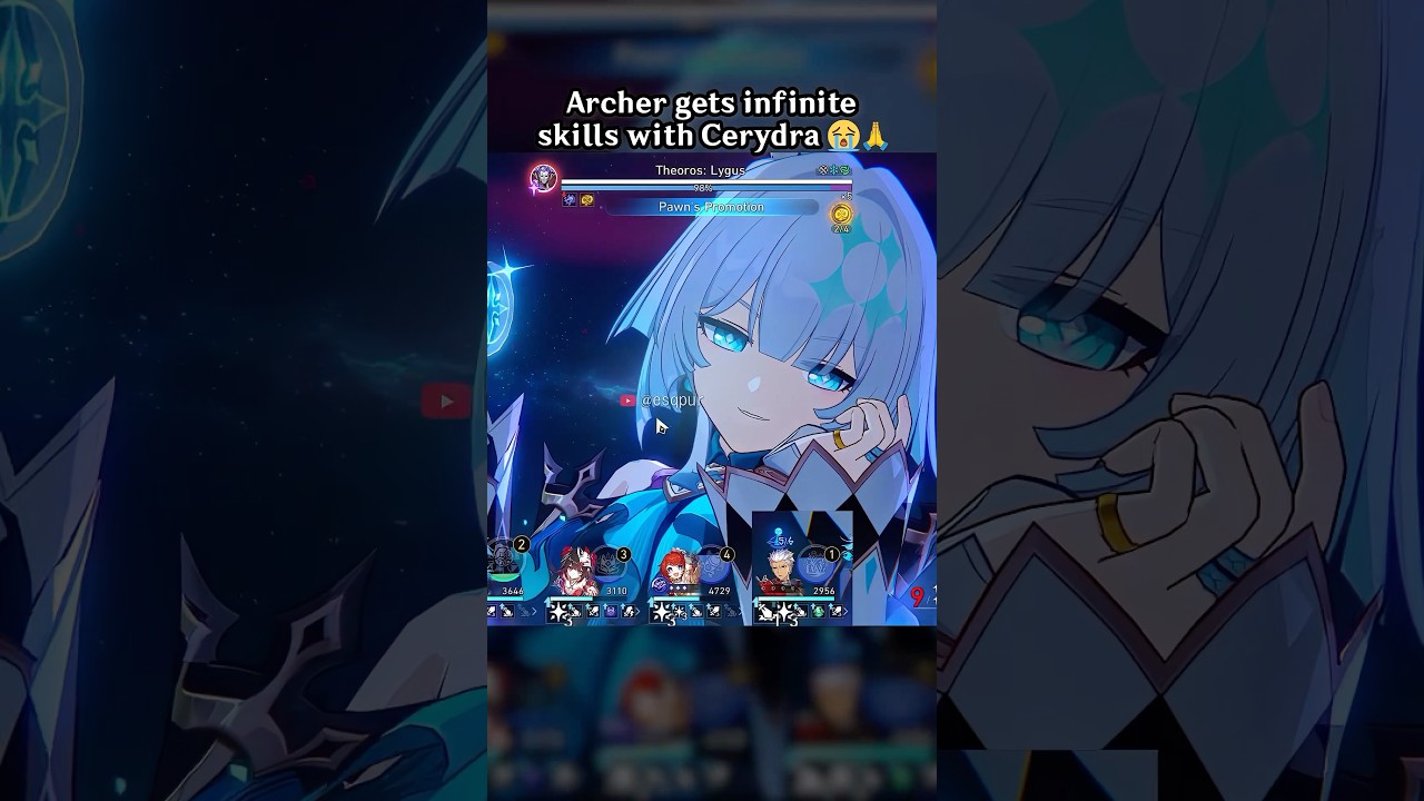 Archer Gets Infinite Skills With Cerydra 😭🙏