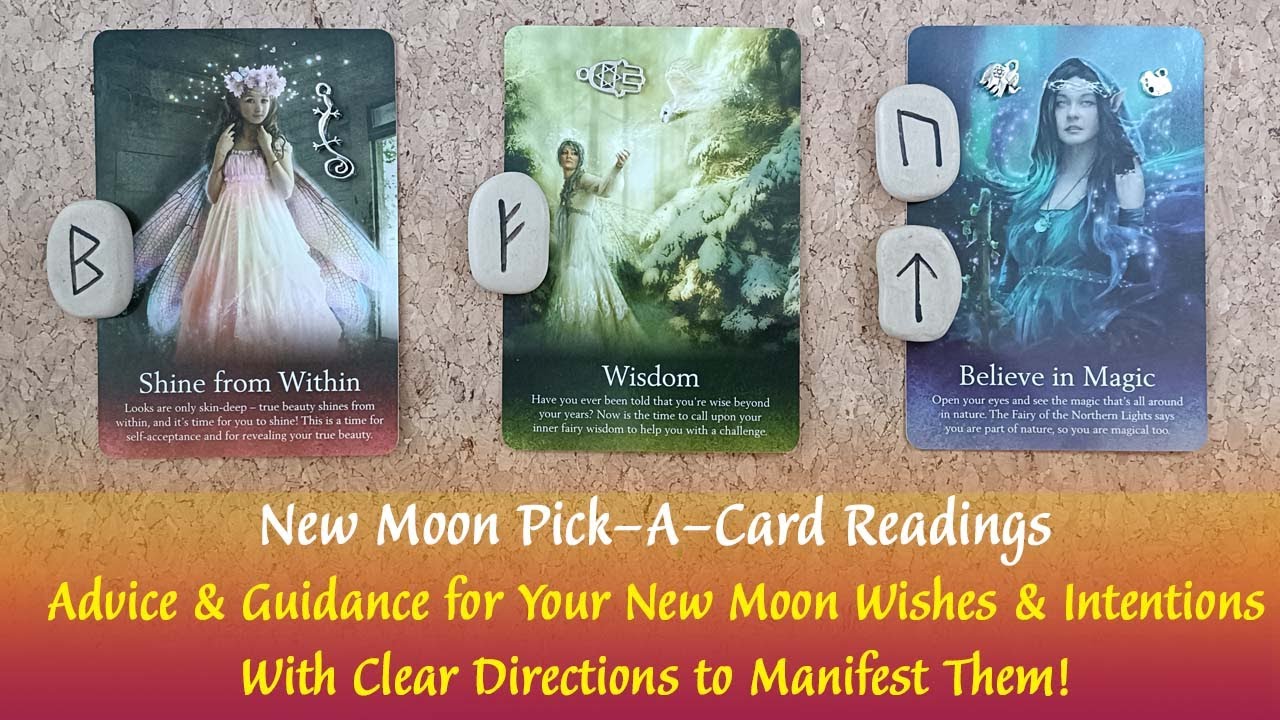 New Moon Pick-a-Card Tarot🪄Advice & Guidance About Your New moon Wishes & How to Manifest Them🌙⚡🪄