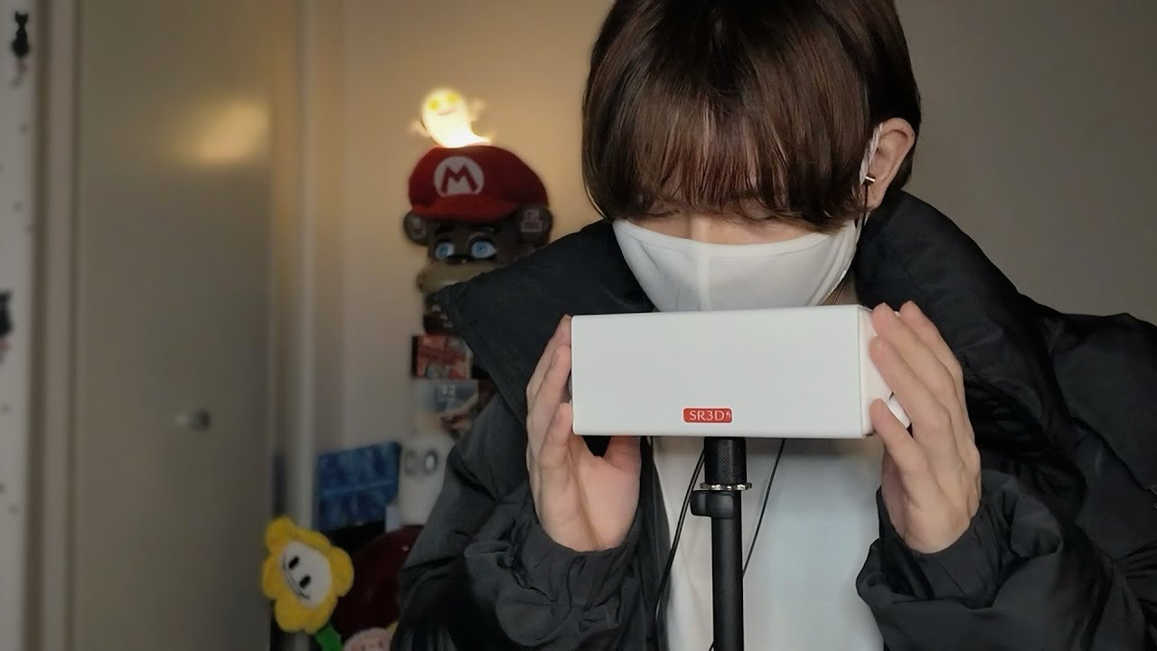 【ASMR】雑めなタッピングと爪の音 Rough Tapping and Nail sounds【SR3D】