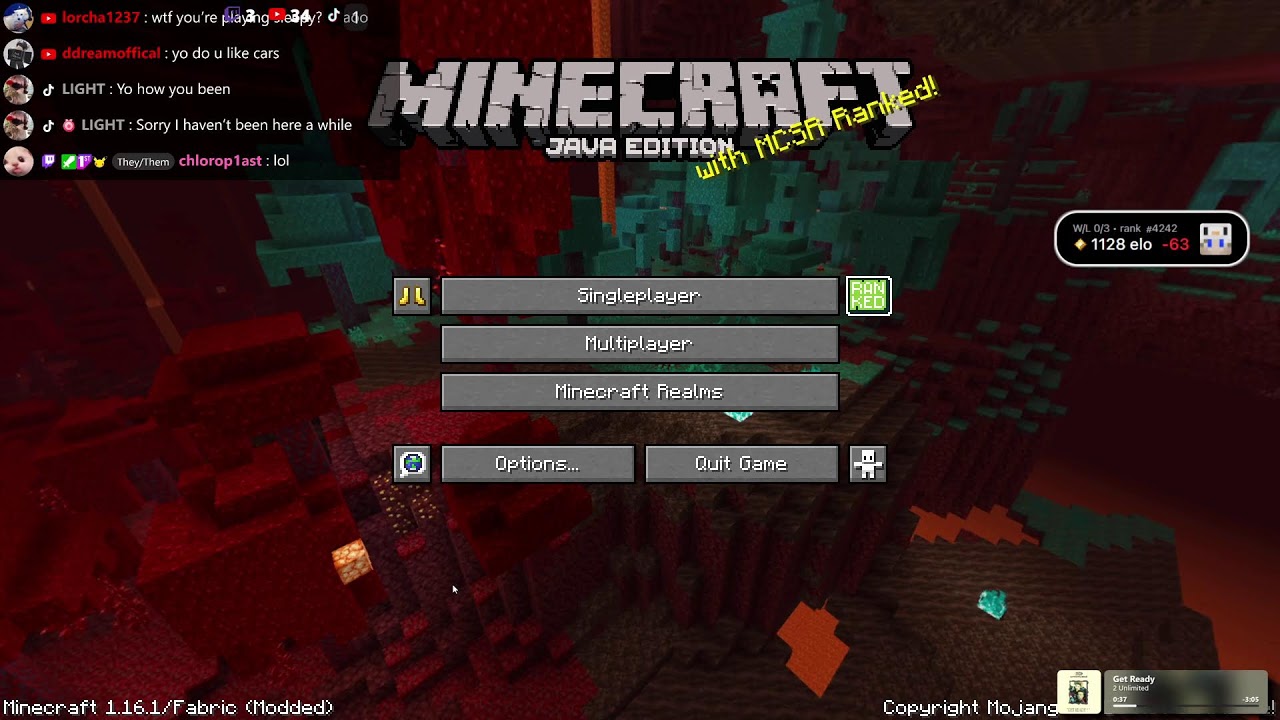 die = never give up (mcsr ranked)