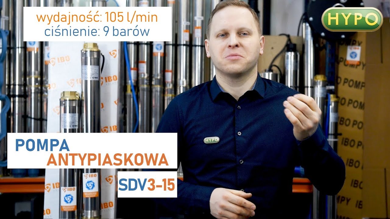Погружной насос против песка - СДВ 3-15 + демонстрация работы