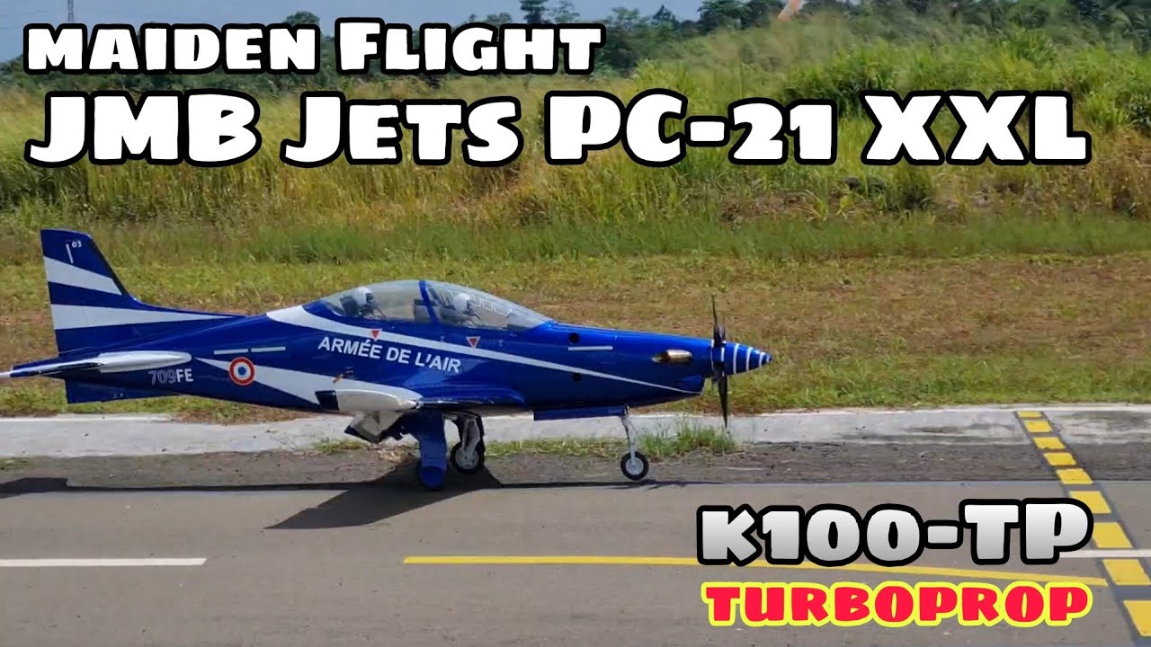Maiden flight JMB Jets Pilatus PC-21 XXL