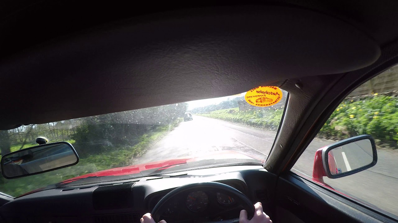 1986 Porsche 924S 2.5 POV Test Drive