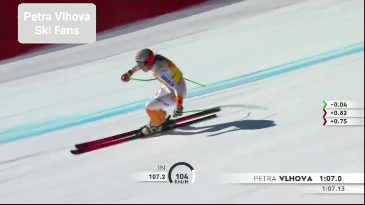 Petra Vlhová Crans Montana Zjazd #2 16.miesto 27.2.2022 Full HD