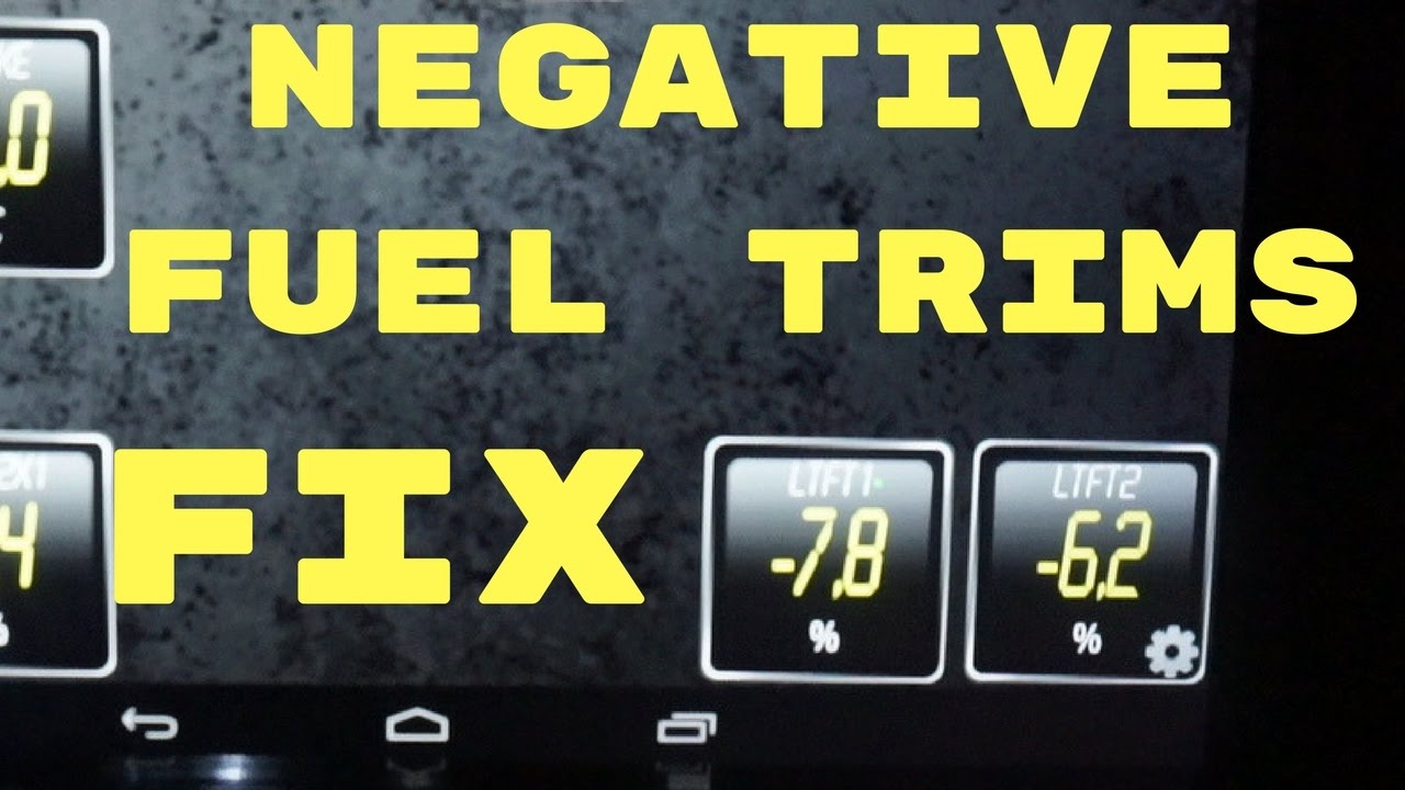 BMW e46 NEGATIVE FUEL TRIMS possible SOLUTION