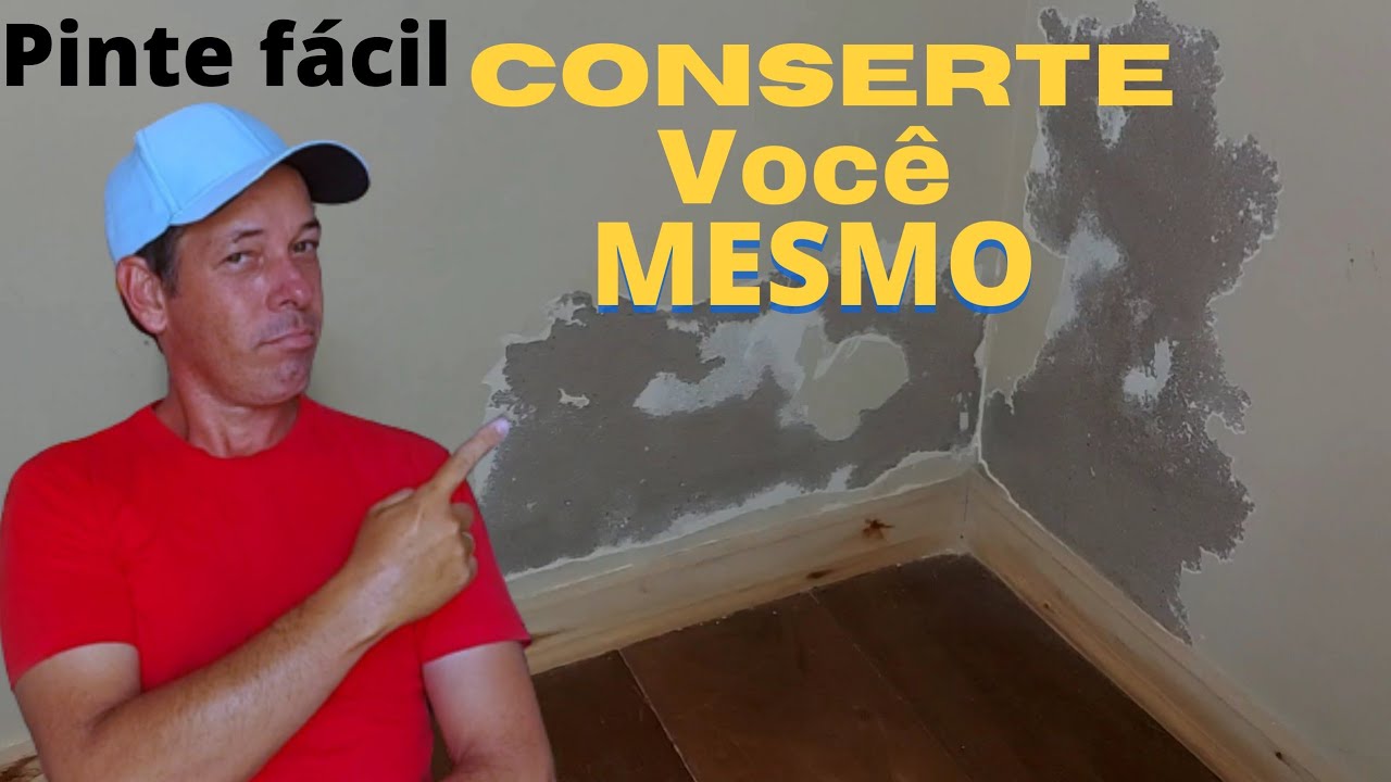 Como Eliminar umidade, mofo e bolhas na parede