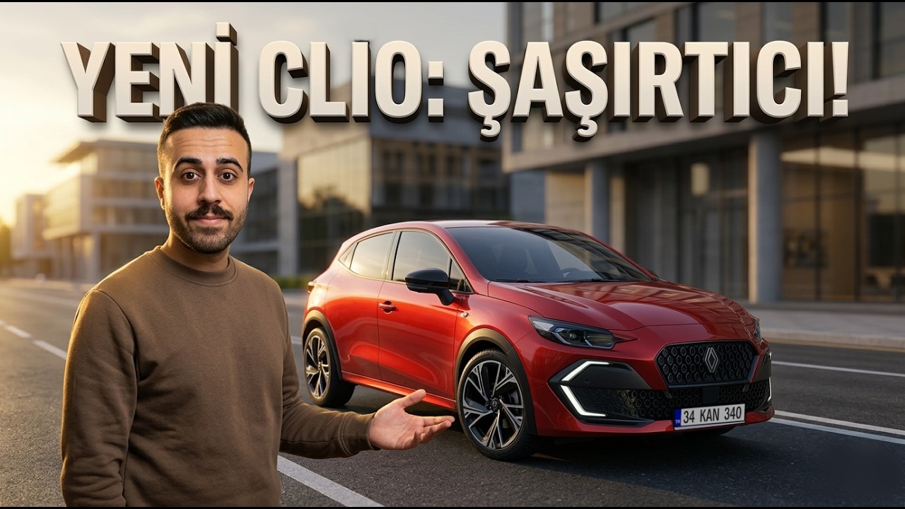 YENİ RENAULT CLIO HAKKINDA BİLMENİZ GEREKENLER!
