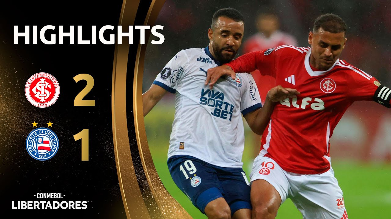 INTERNACIONAL X BAHIA | MELHORES MOMENTOS | CONMEBOL LIBERTADORES 2025