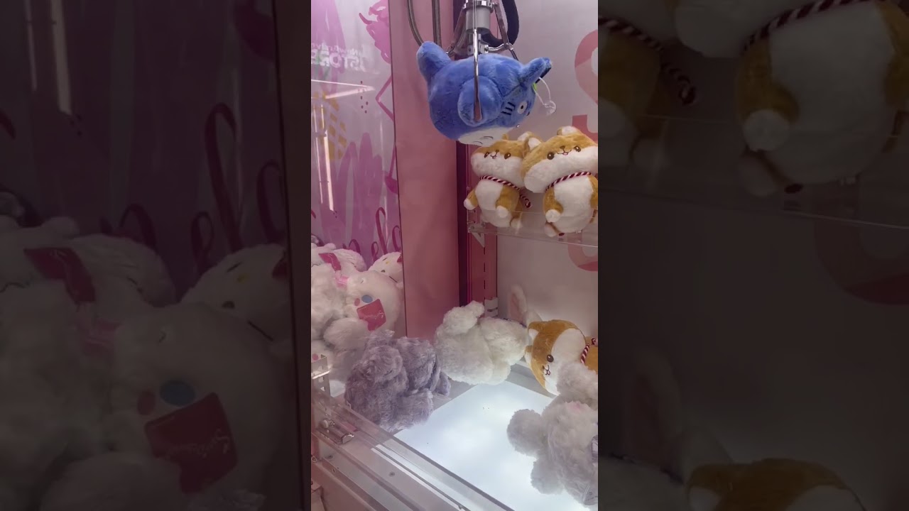 Pink Sanrio Claw Machine Totoro Win 🏆