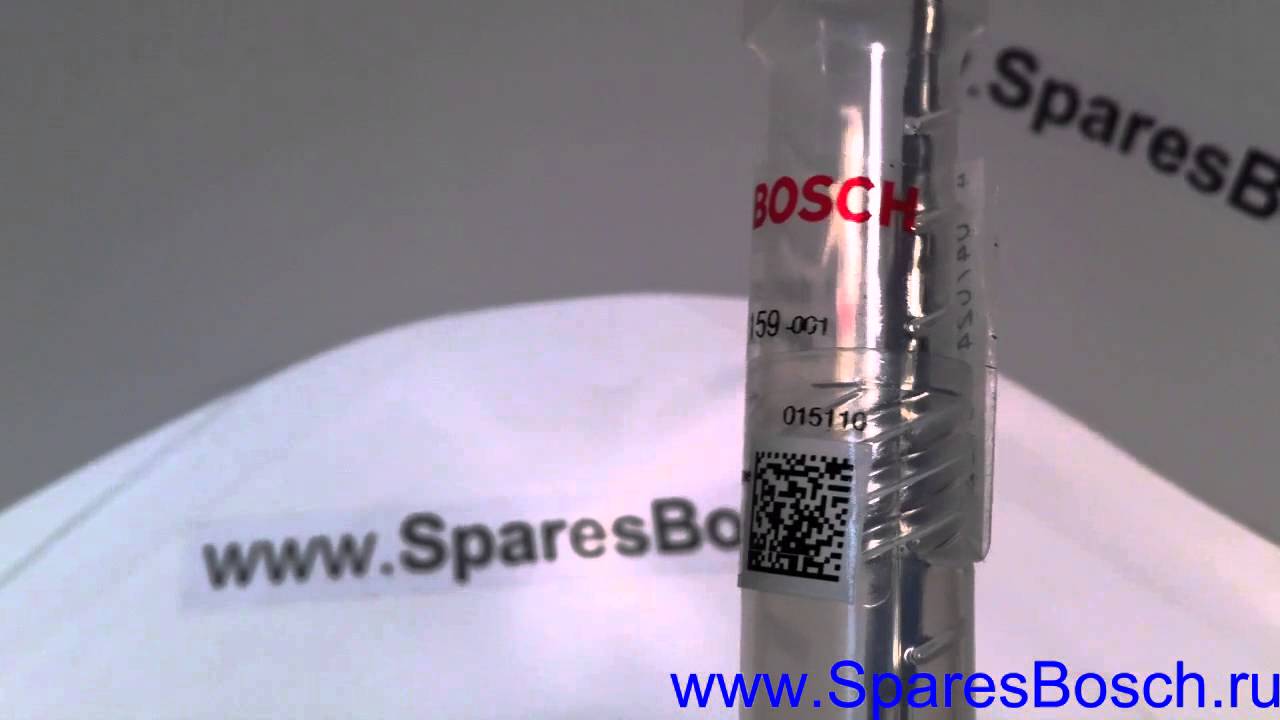 F 00R J01 159, Клапан со штоком Common Rail BOSCH, Мультипликатор, F00RJ01159