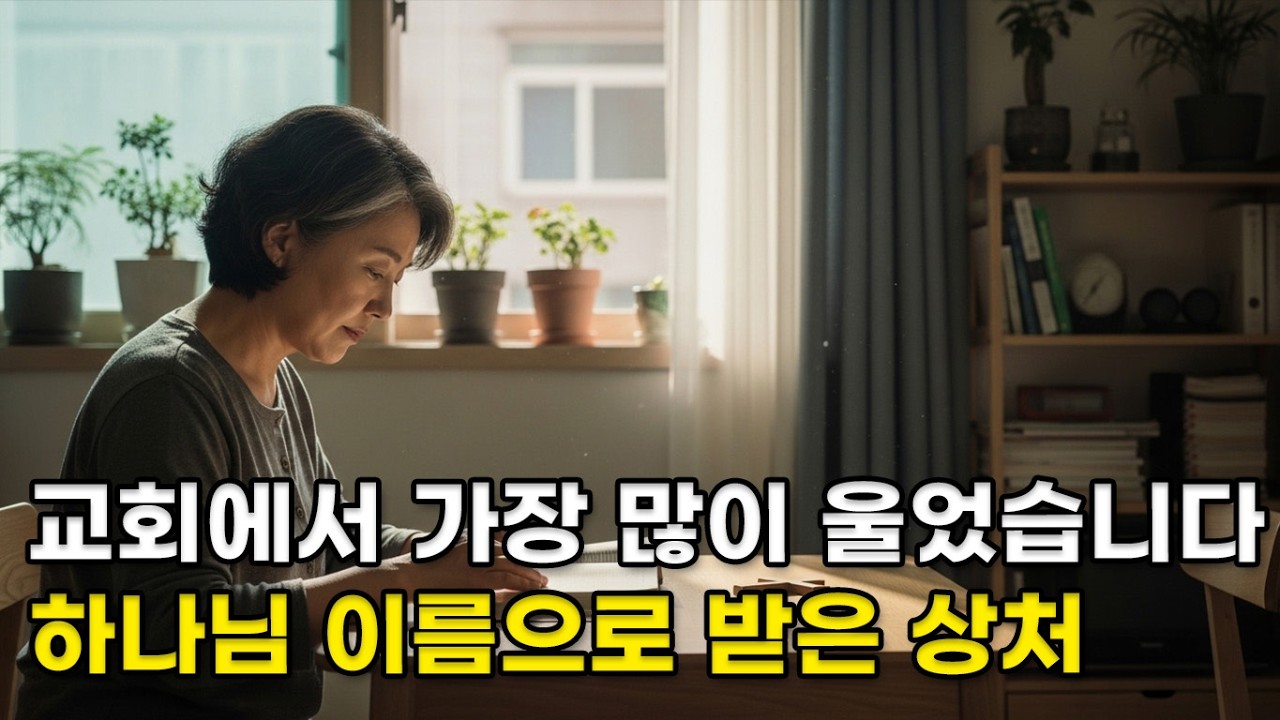 하나님 이름으로 저는 평생을 울었습니다 | 30년 신앙생활 끝에 깨달은 것